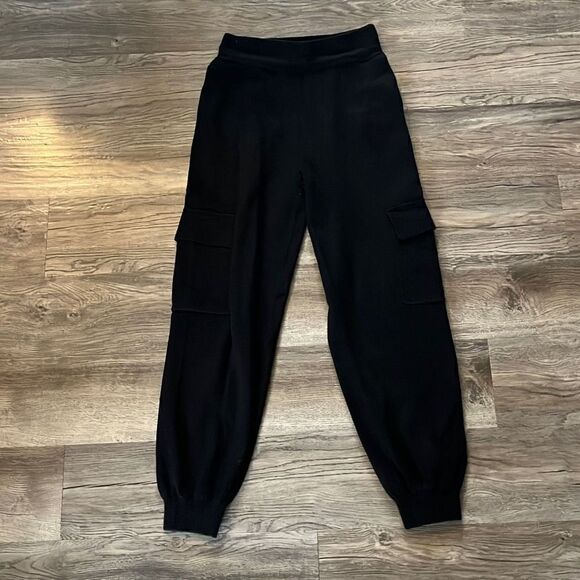 Culpos X INC Black Cargo Sweater Jogger XS - Picture 1 of 6